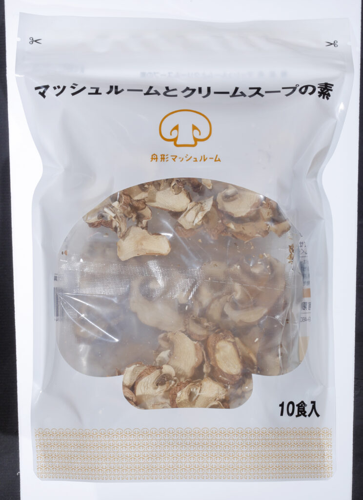 マッシュルームとクリームスープの素