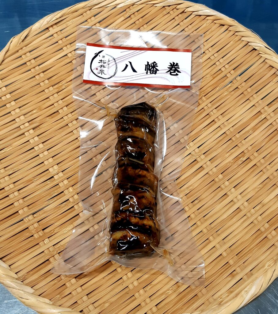 焼いたあなごの八幡巻