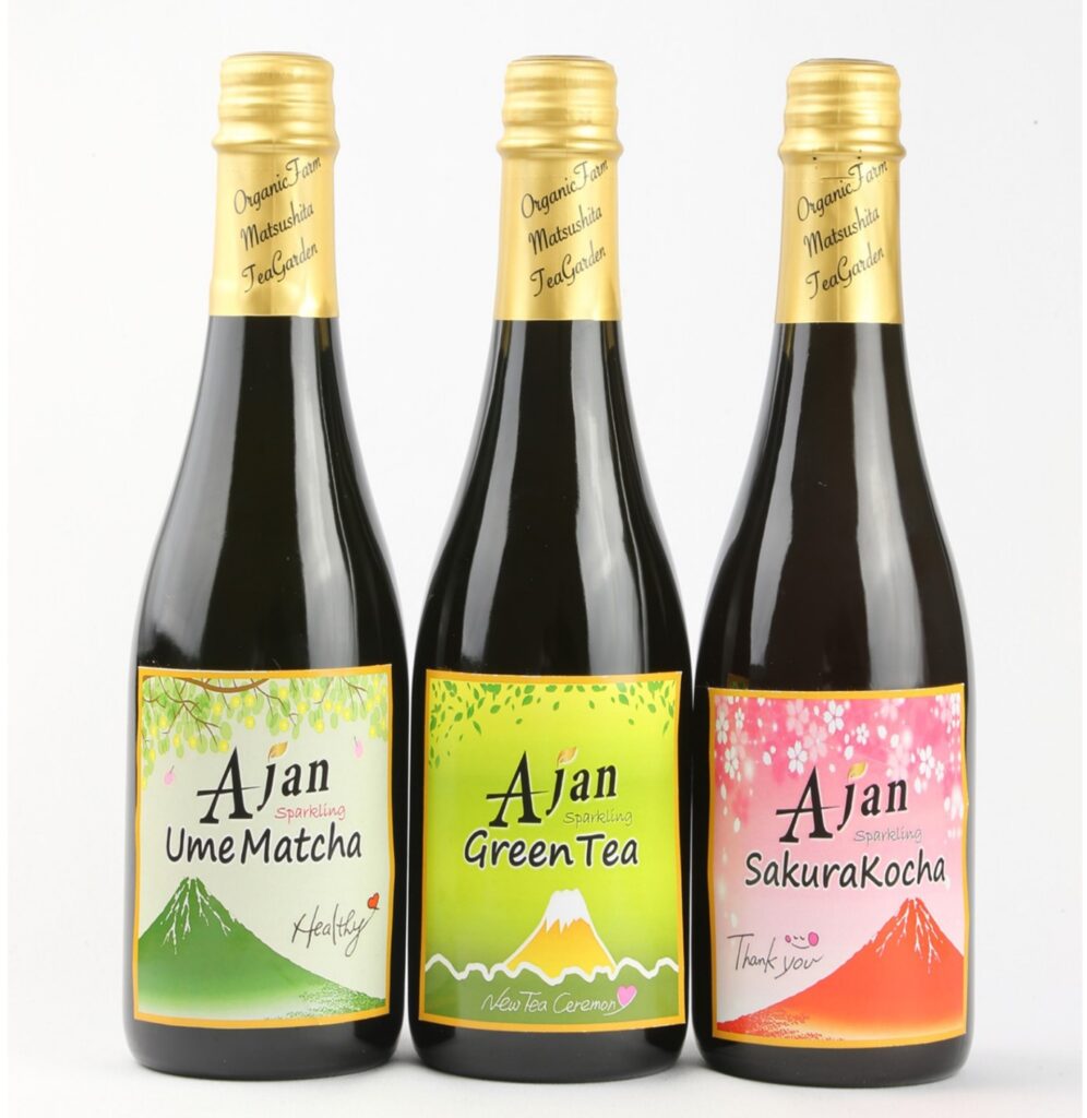 スパークリング日本茶「Ajan」