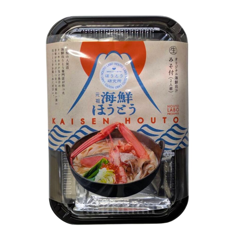 海鮮ほうとう麺(オリジナル海鮮出汁付)