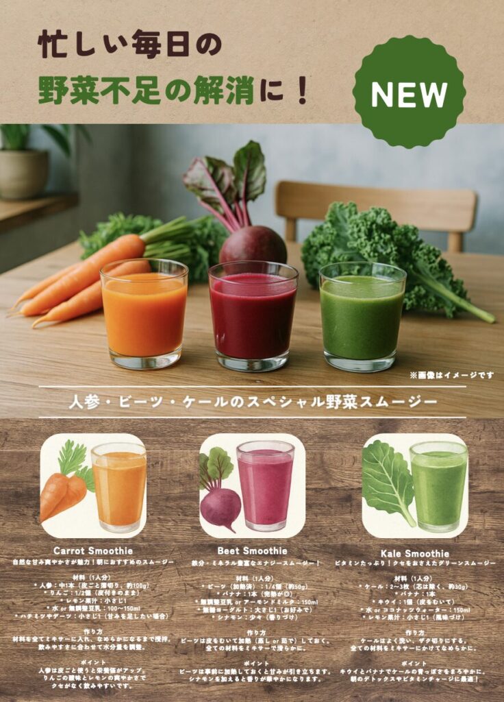 健康志向の方へ自然栽培のみになるおやさい