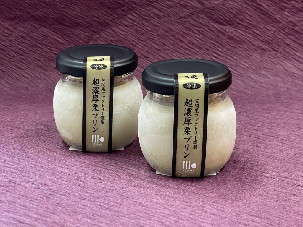 頂 超濃厚栗プリン(85g)