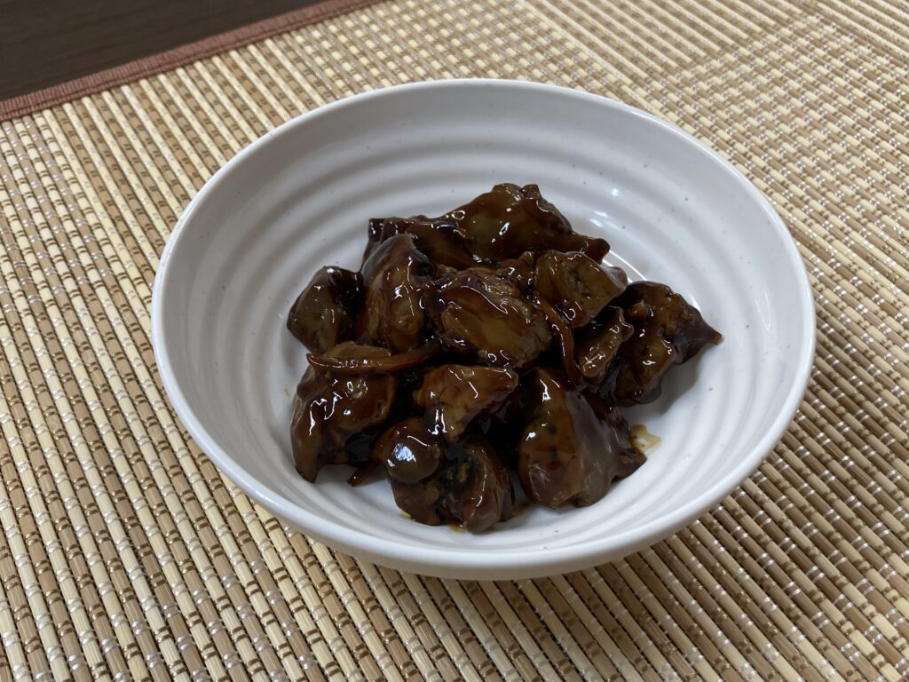 若どり 肝煮込み