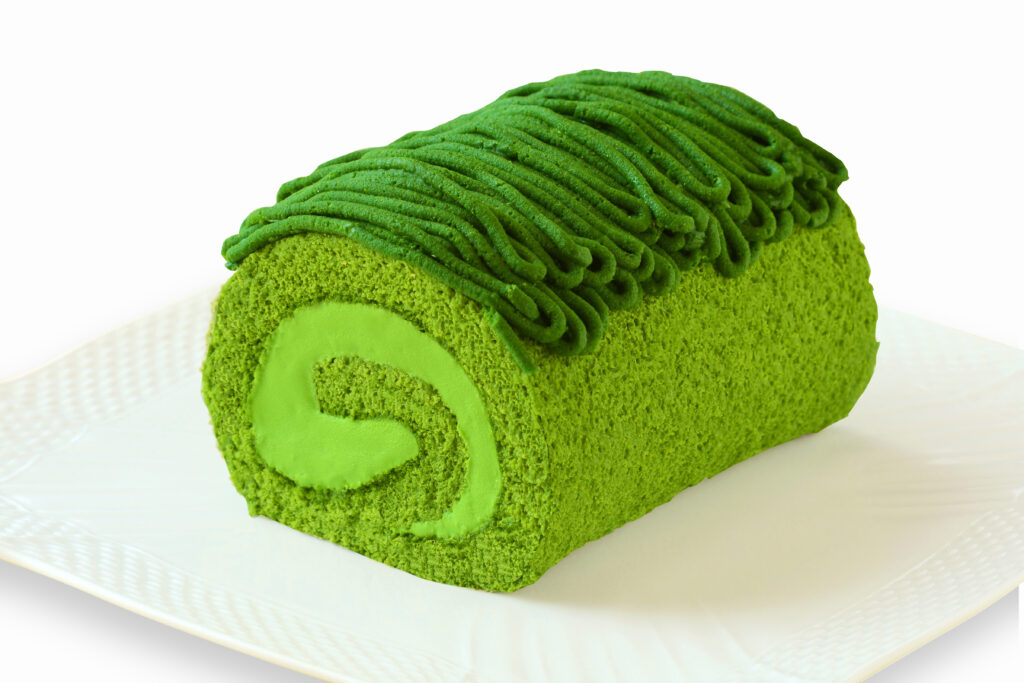 宇治抹茶モンブランロールケーキ