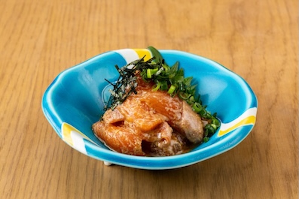 博多の味　サーモンごま刺身