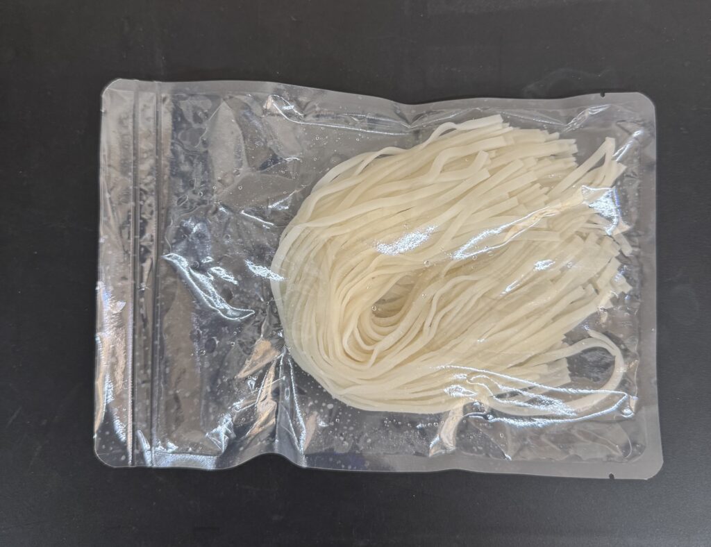 米うどん（稲庭風）、米そうめん風