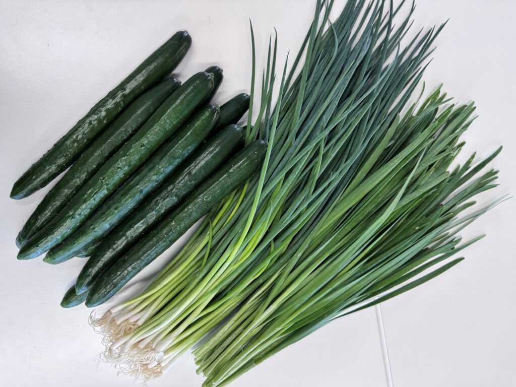 ニラ、小ネギ