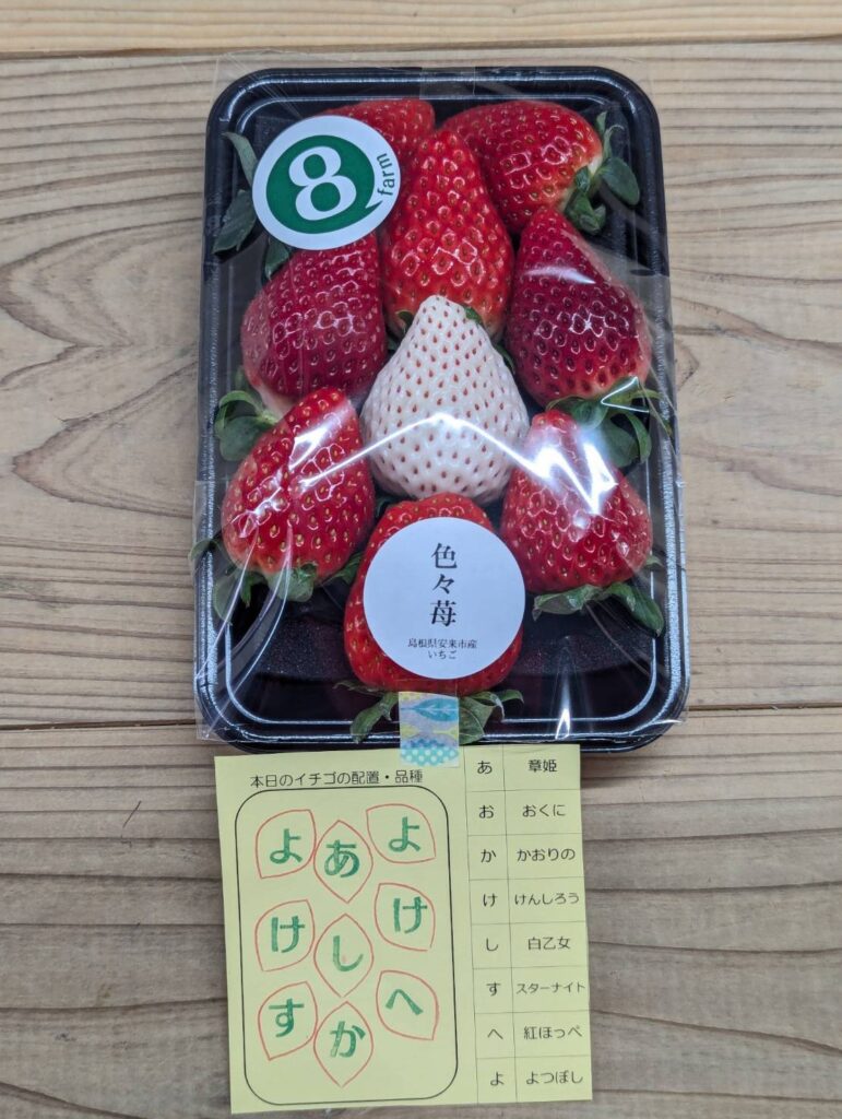 色々苺（配置メモ付）