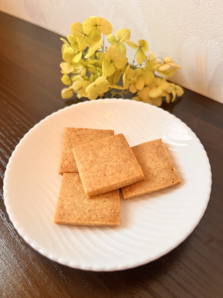 しいたけ香る大人のクッキー