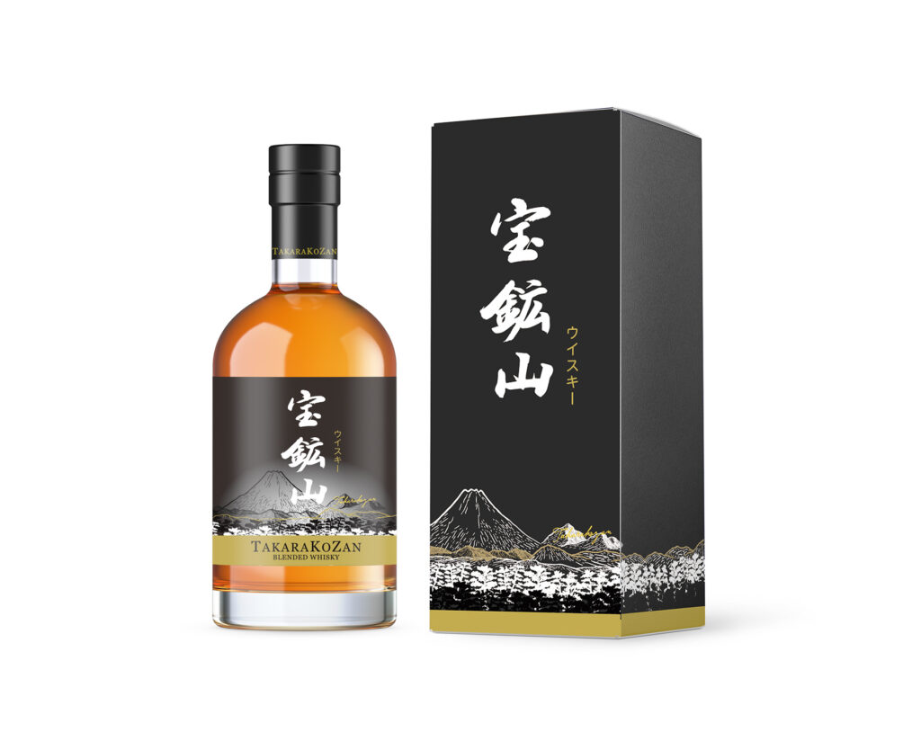 宝鉱山樽熟成ブレンデッドウイスキー