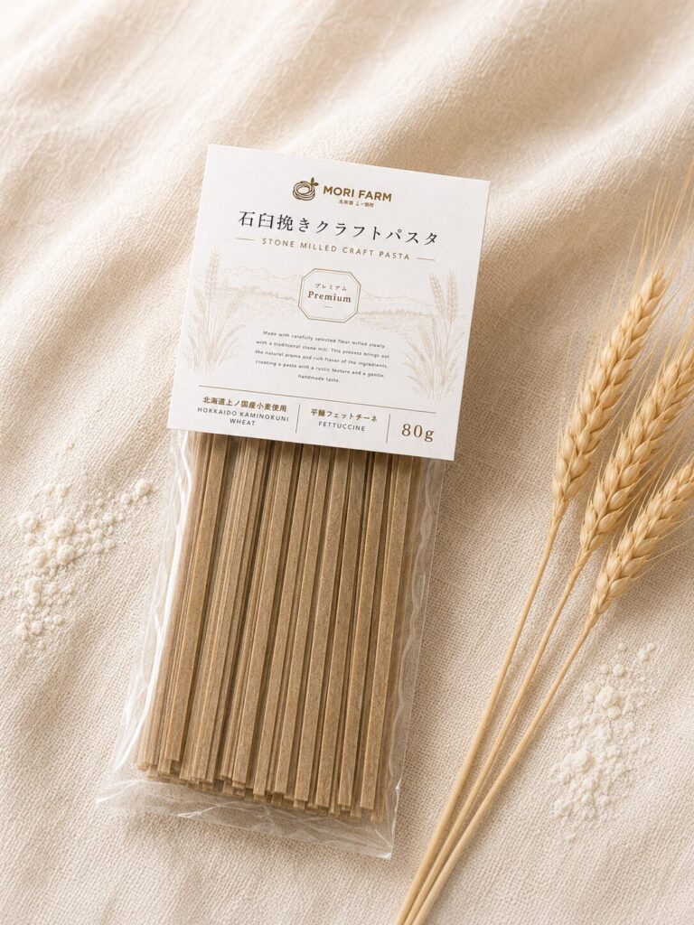 石臼挽きクラフトパスタ